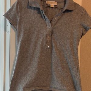 MICHAEL Michael Kors Gray Polo Shirt